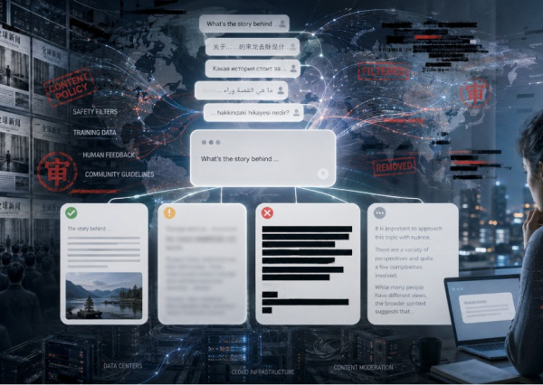 Цензура без визы: как чат-боты переносят политические запреты через границы