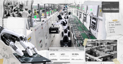 Китайская Agibot устроила реалити-шоу с роботами на настоящей фабрике