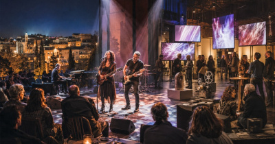 В Иерусалиме: Нинет Тайеб и Берри Сахаров на VERSE
