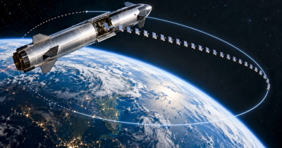 Starship впервые достиг орбиты