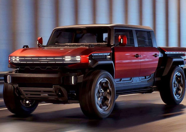 GMC Hummer X: модульный электровнедорожник с клиренсом 334 мм
