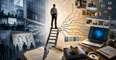 Корпоративная карьера уходит в прошлое? Как AI и фриланс меняют работу