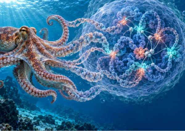 Секрет интеллекта осьминогов может скрываться в том, как сложена их ДНК