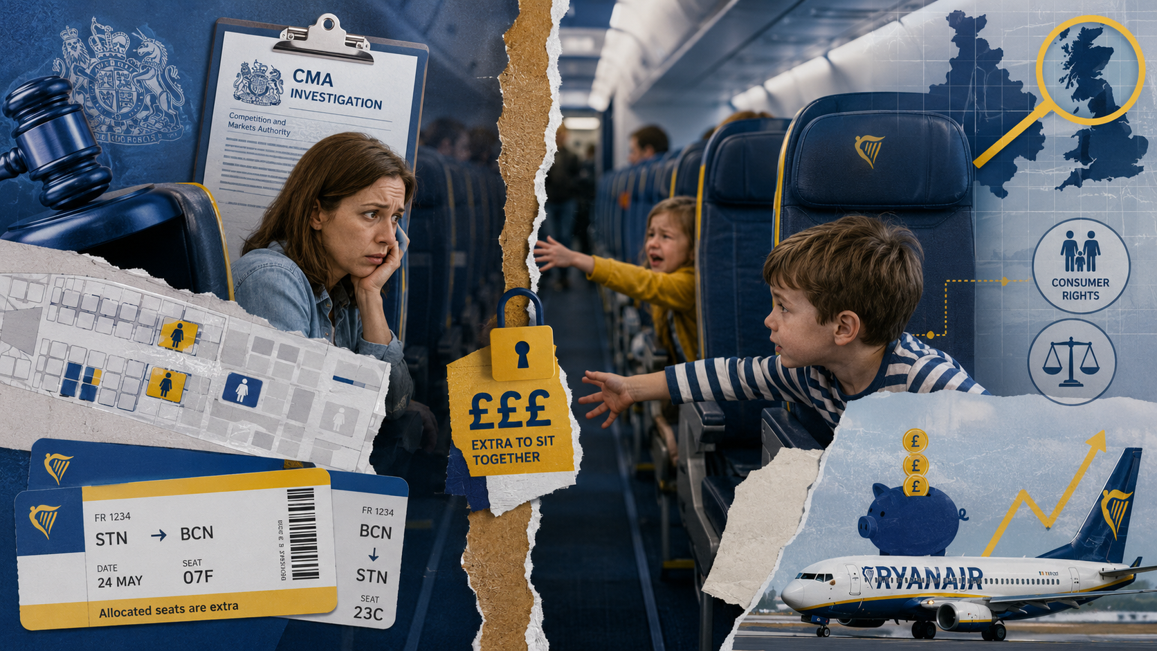 Британский регулятор заинтересовался политикой Ryanair: родители должны оплачивать резервирование, чтобы сидеть рядом с детьми. История снова поднимает вопрос о границах low-cost-модели.
