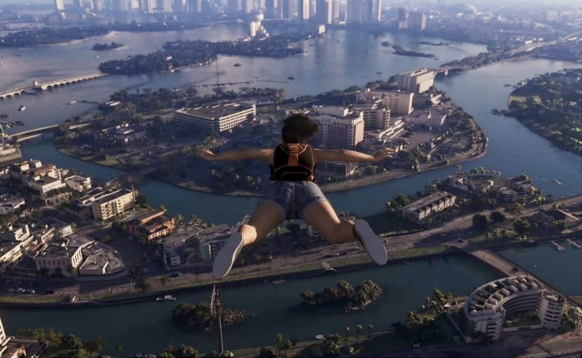 Джейсон и Люсия исследуют открытый мир GTA VI