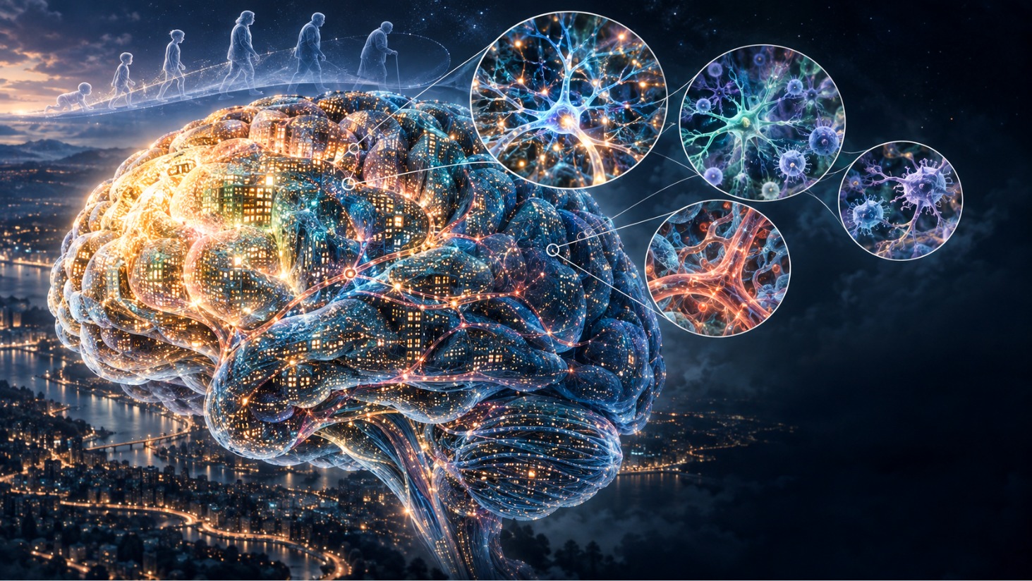 Молекулярная карта человеческой префронтальной коры, составленная из миллионов клеток