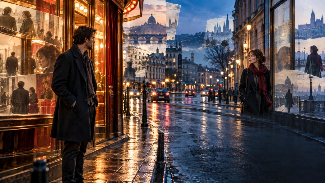 Луи Гаррель и Жасмин Тринка в фильме Нанни Моретти It Will Happen Tonight